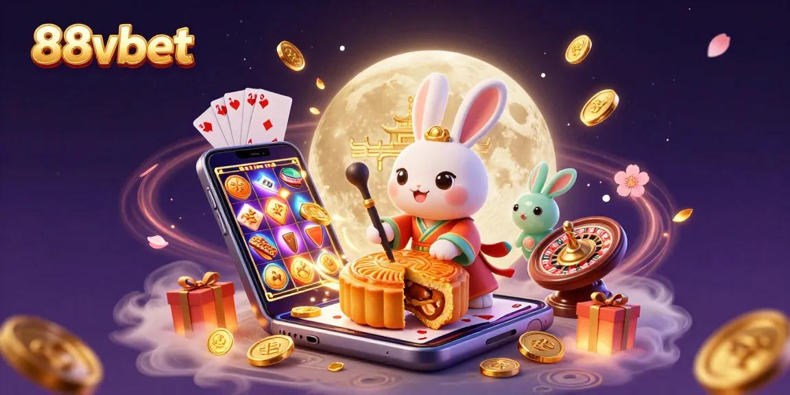 Spin to win with 88vbet in a magical casino scene with mythical elements and exciting games.