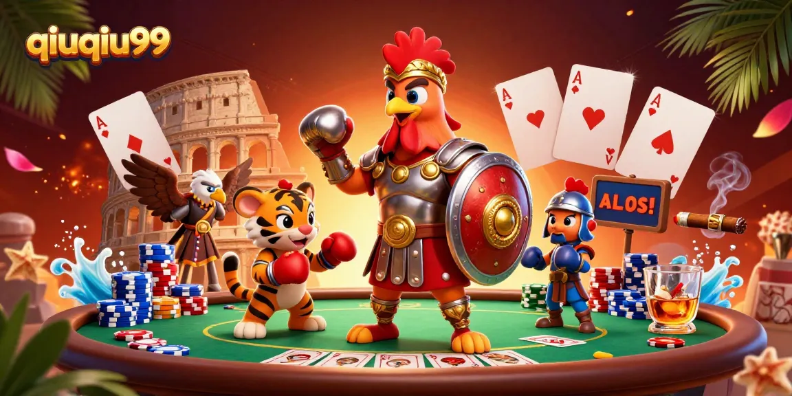 Experience the excitement of qiuqiu99 poker with intense gameplay and vibrant characters in a dynamic arena.
